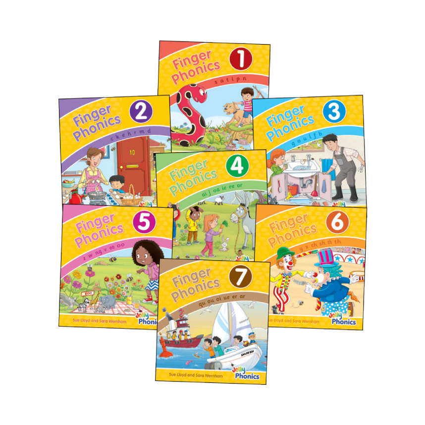 Jolly Finger Phonics Set 1-7