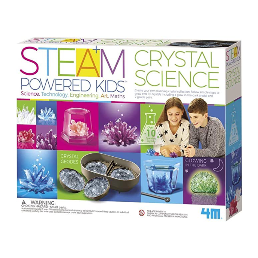 4M Steam Powered Kids Crystal Science