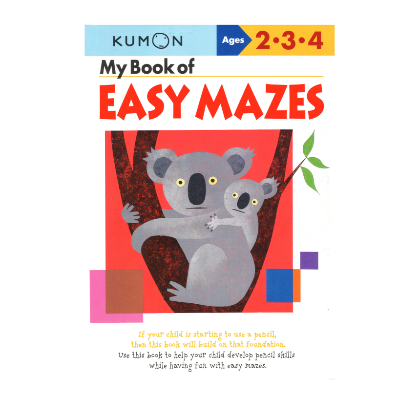 Kumon My Book Of Easy Mazes