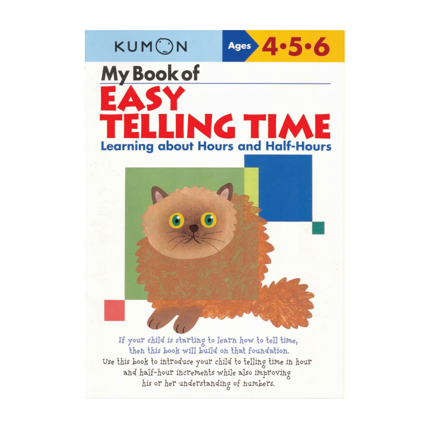 Kumon My Book Of Easy Telling Time