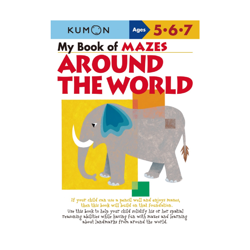 Kumon My Book Of Mazes: Around The World