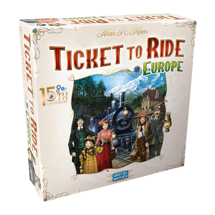 Ticket To Ride Europe 5th Anniversary Edition