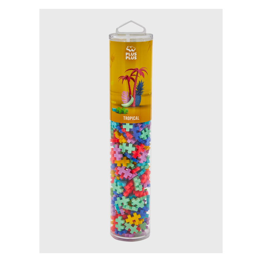 Plus-Plus Tube Tropical Mix (240pcs)