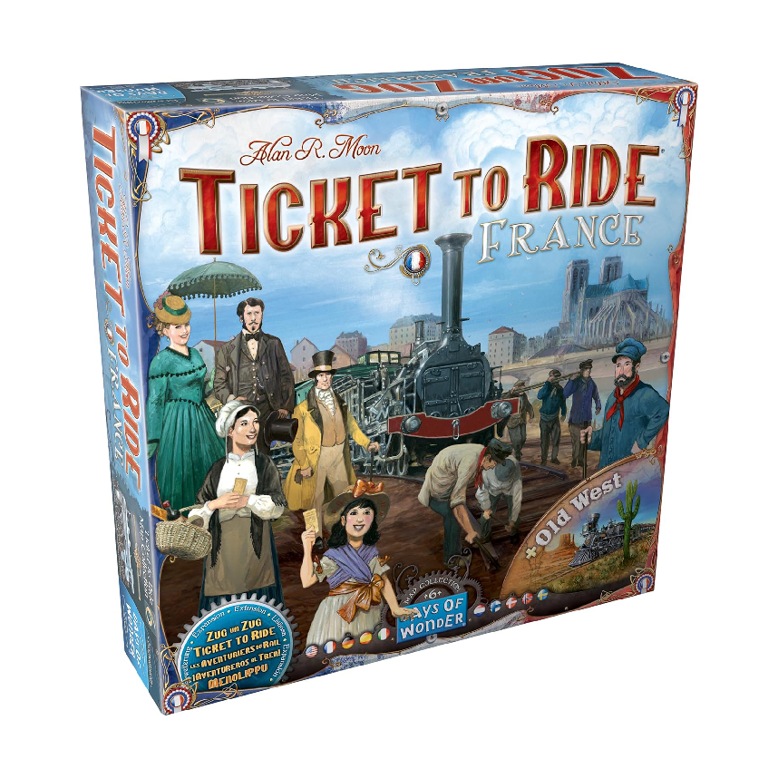 Ticket To Ride France + Old West (Expansion)