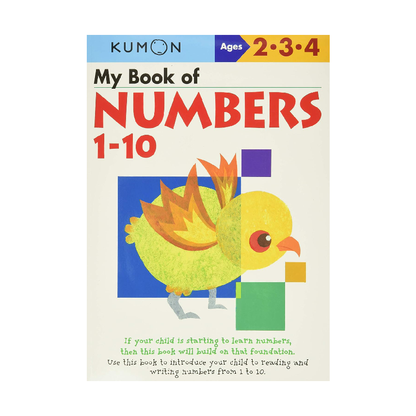 Kumon My Book Of Numbers 1 - 10