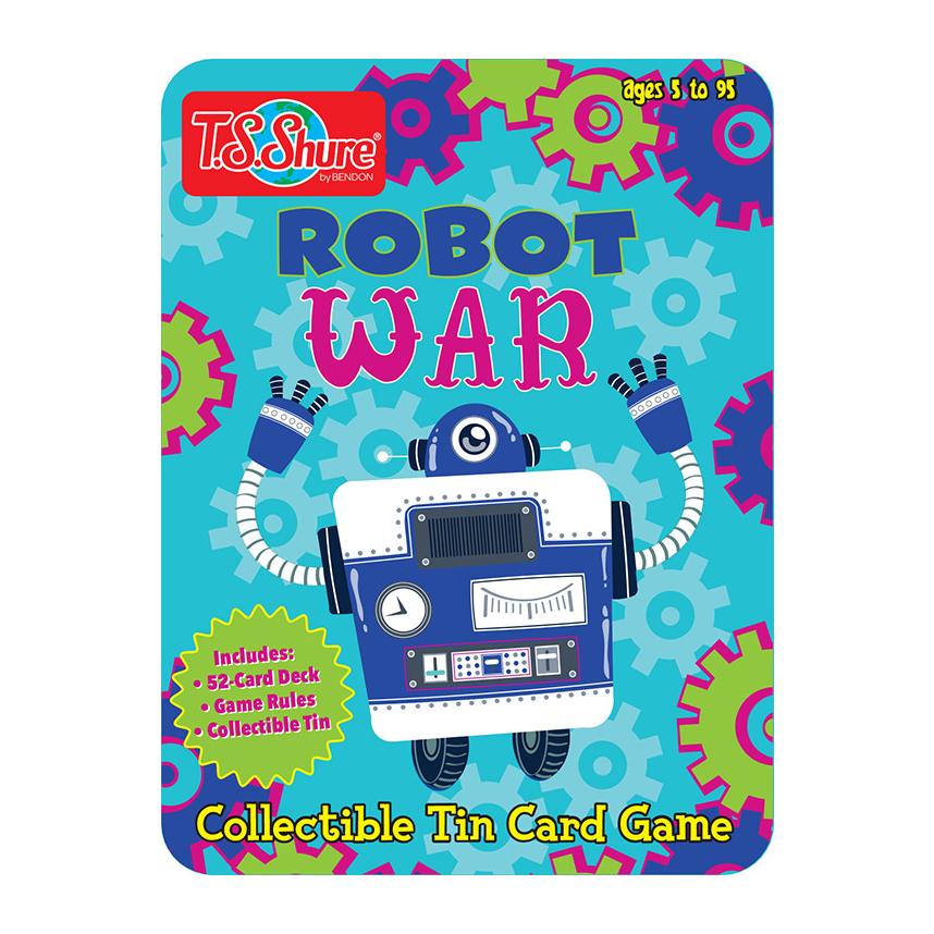 TS Shure Collectible Tin Card Game: Robot War