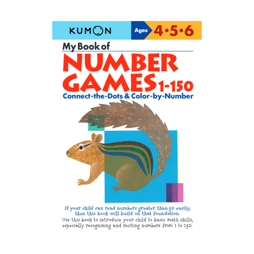 Kumon My Book Of Numbers Games 1-150