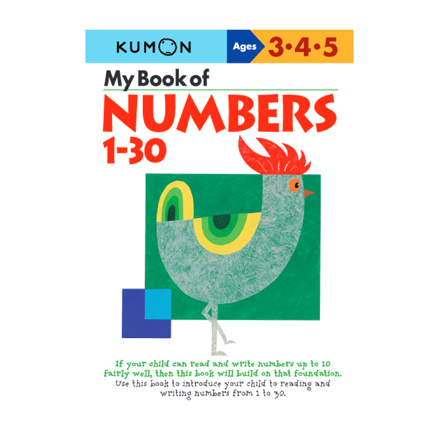 Kumon My Book Of Numbers Games 1-30