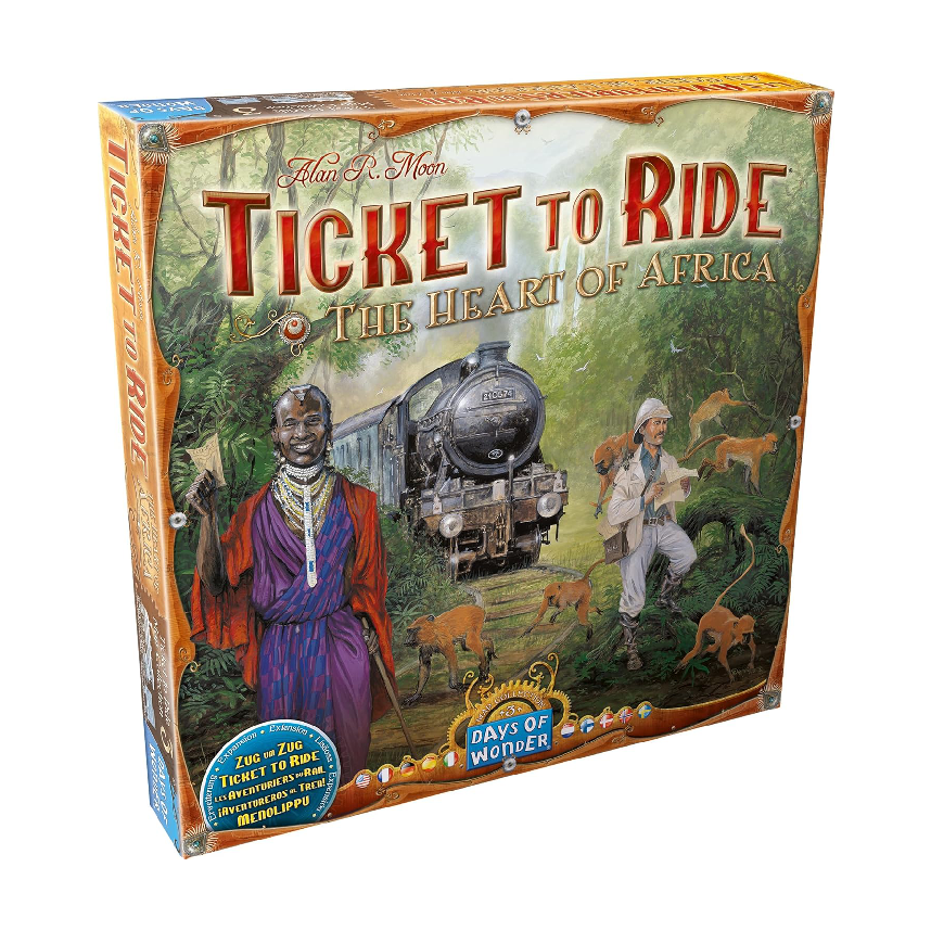 Ticket To Ride The Heart Of Africa (Expansion)