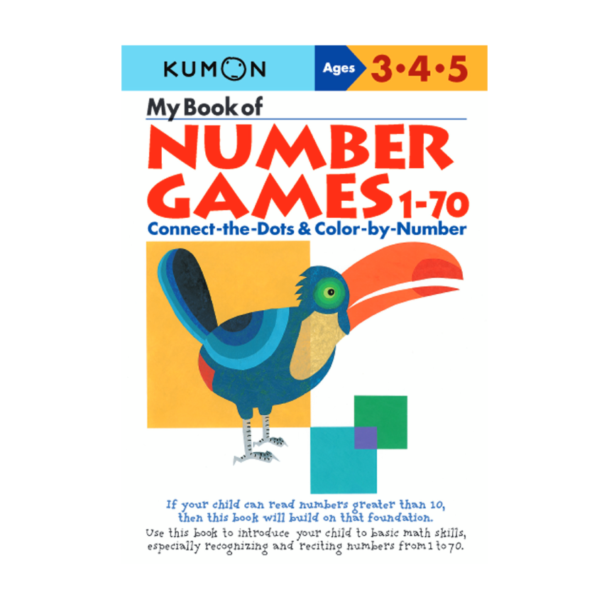 Kumon My Book Of Numbers Games 1-70