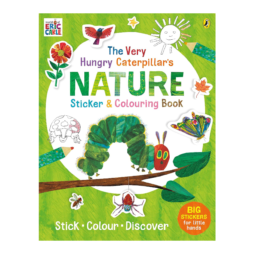 Very Hungry Caterpillars Nature Sticker And Colouring Book