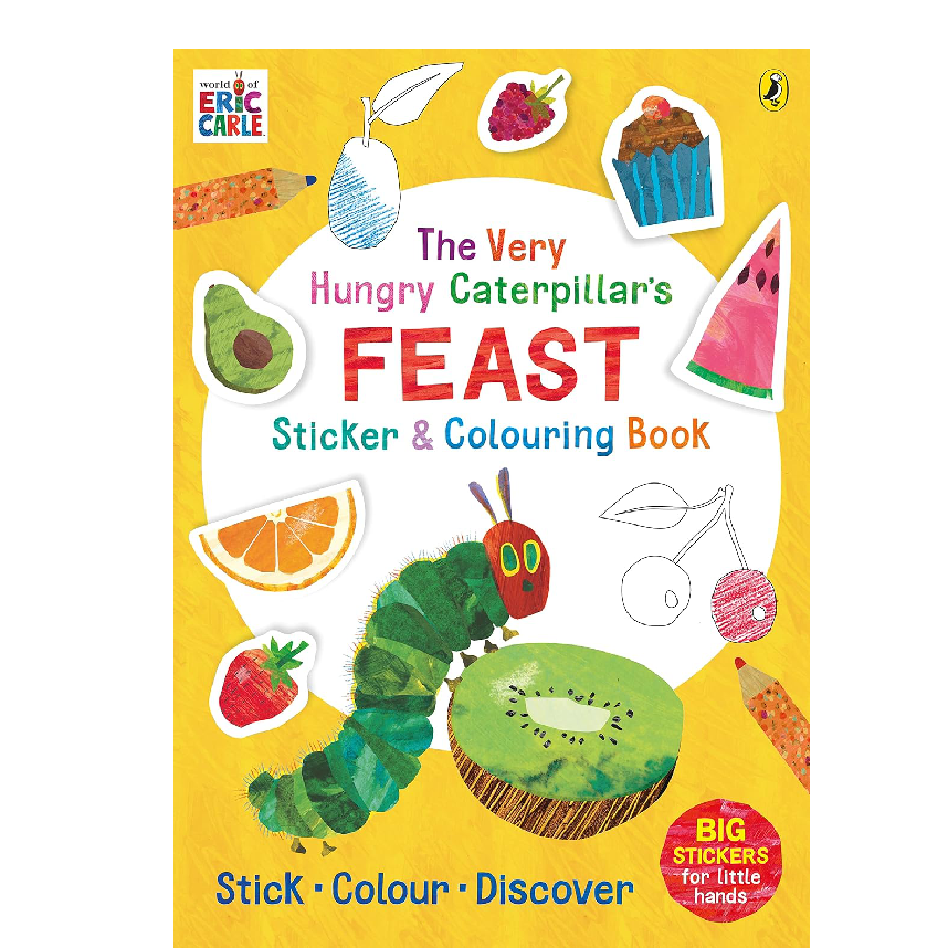 Very Hungry Caterpillar's Feast Sticker And Colouring Book