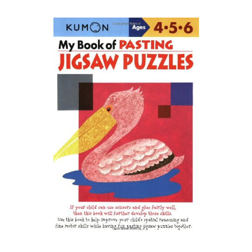 Kumon My Book Of Pasting: Jigsaw Puzzles