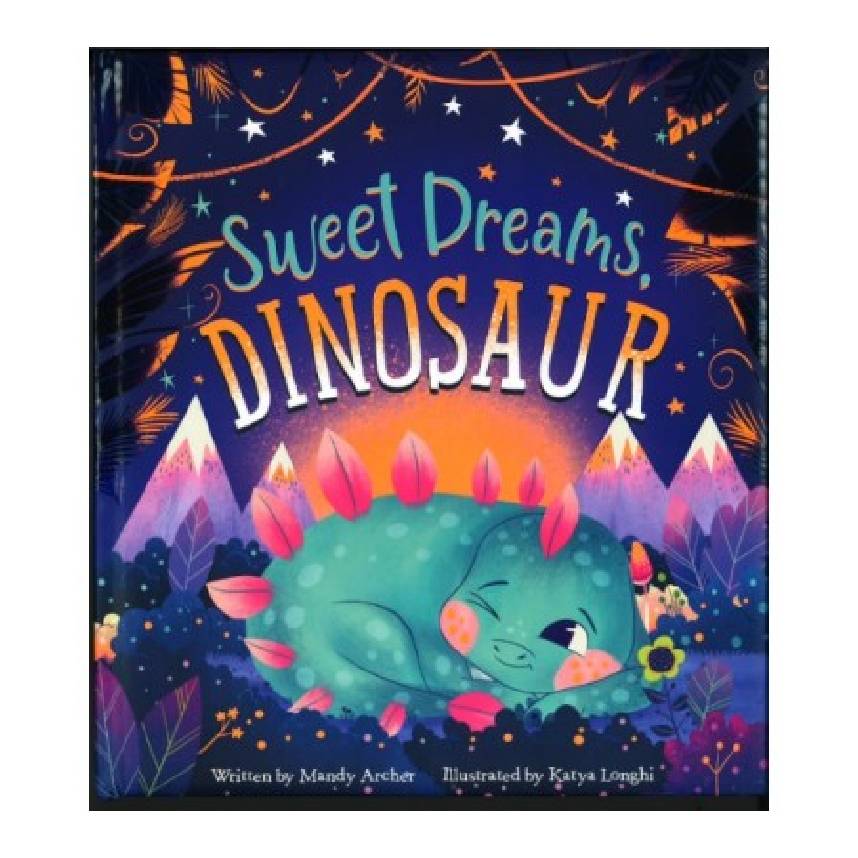 Picture Book Padded Portrait Sweet Dreams Dinosaur