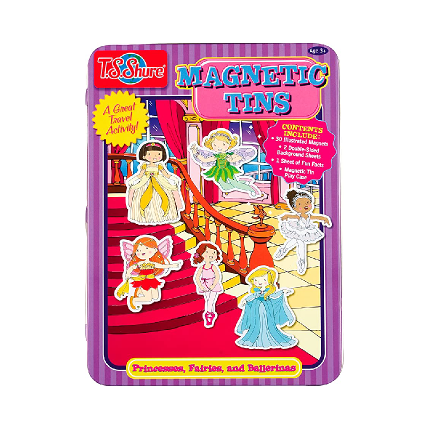 Magnetic Tin Playset: Princess & Fairies