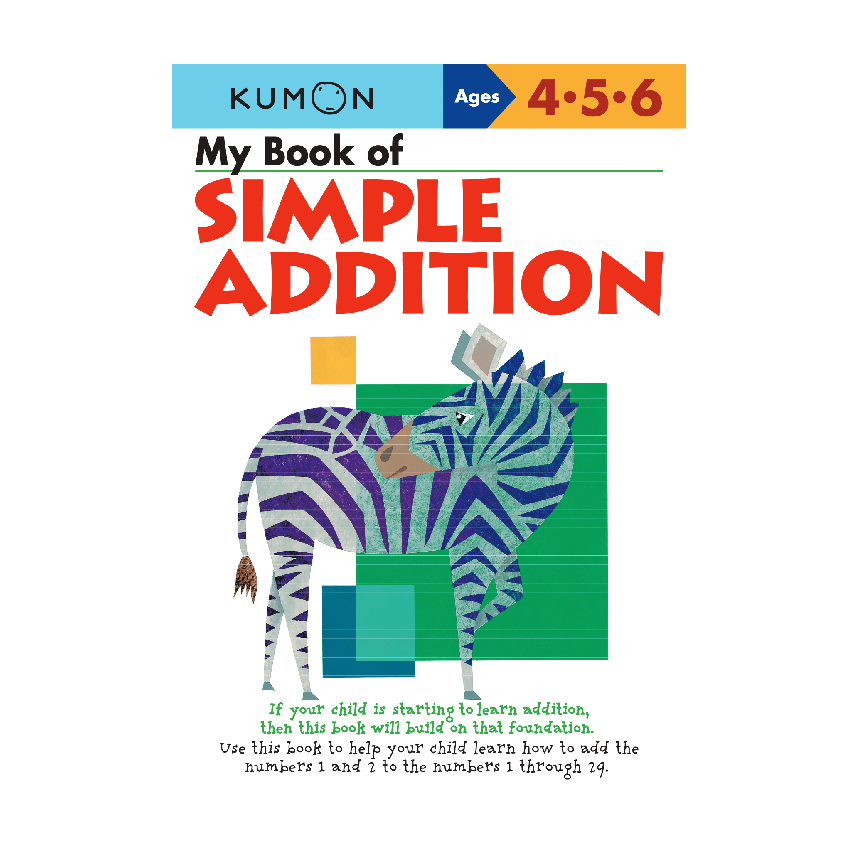 Kumon My Book Of Simple Addition