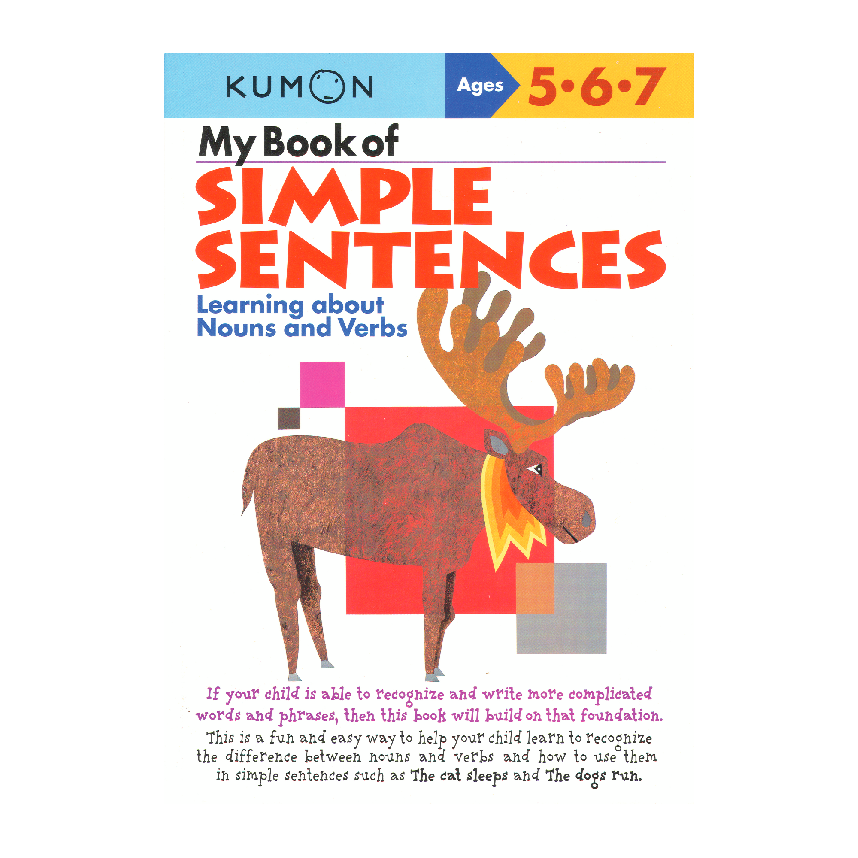 Kumon My Book Of Simple Sentences