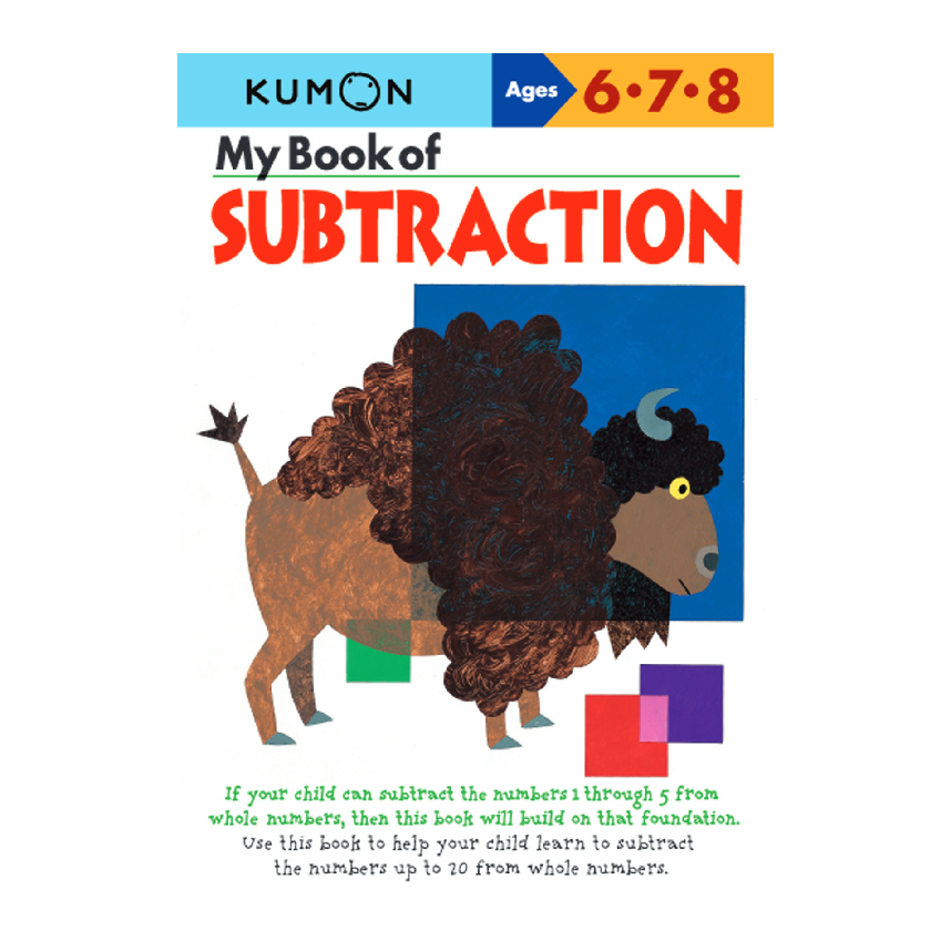 Kumon My Book Of Subtraction