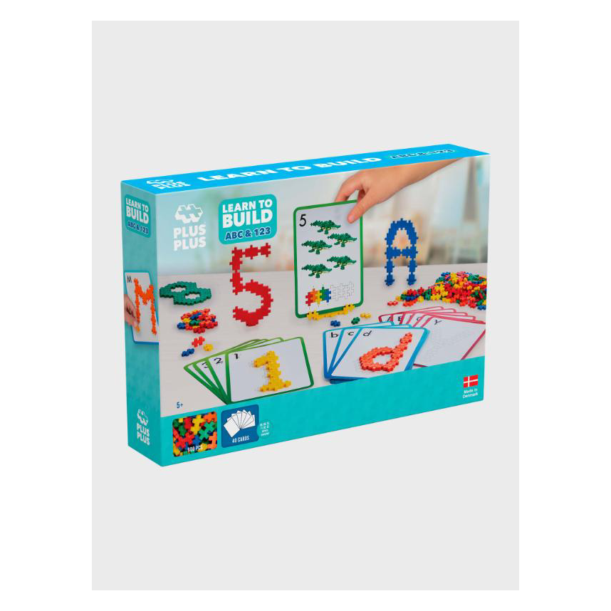 Plus-Plus Learn To Build ABC & 123