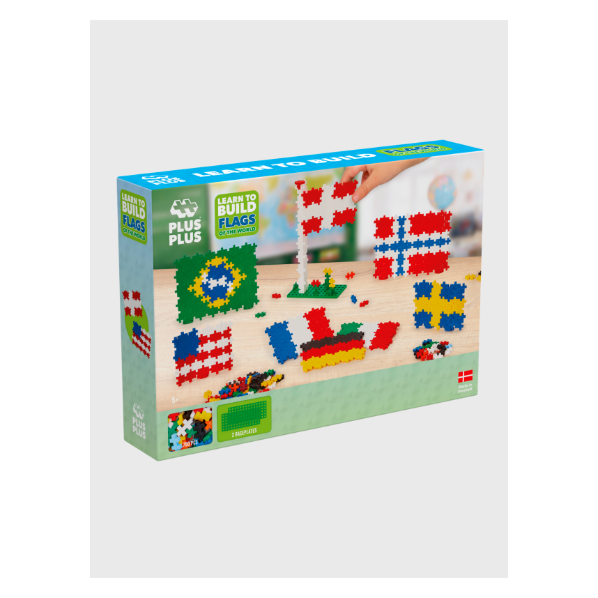 Plus-Plus Learn To Build Flags Of The World