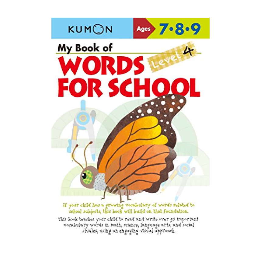 Kumon My Book Of Words For School: Level 4