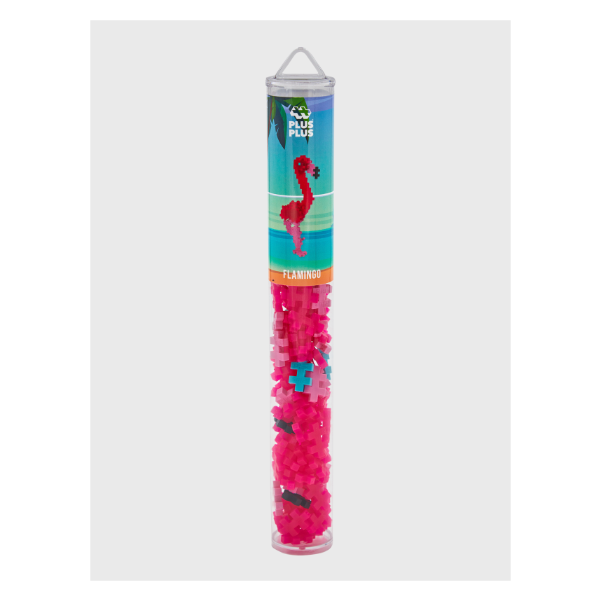 Plus-Plus Tube Flamingo (100pcs)