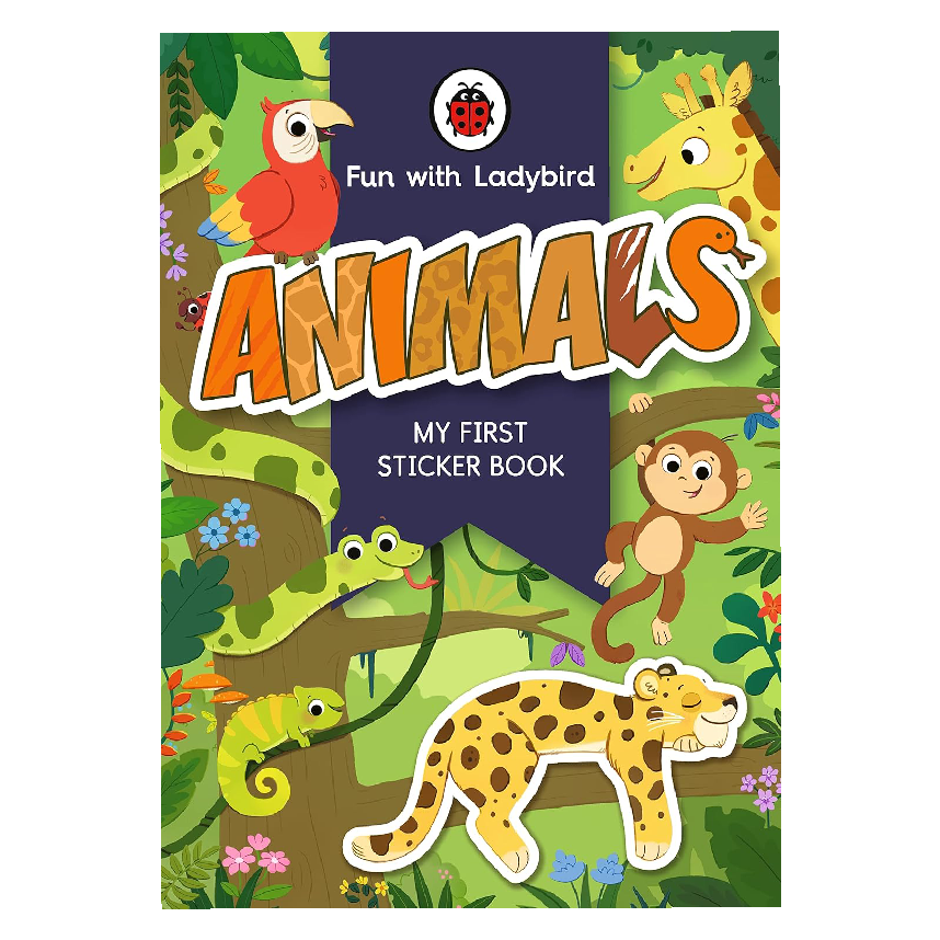 Fun With Ladybird My First Sticker Book: Animals