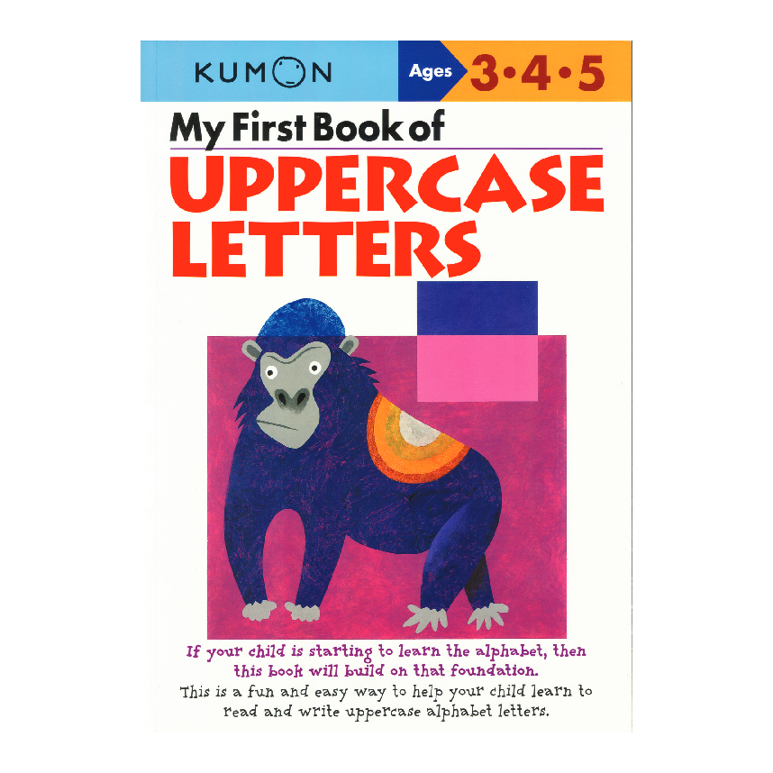 Kumon My First Book Of Uppercase Letters