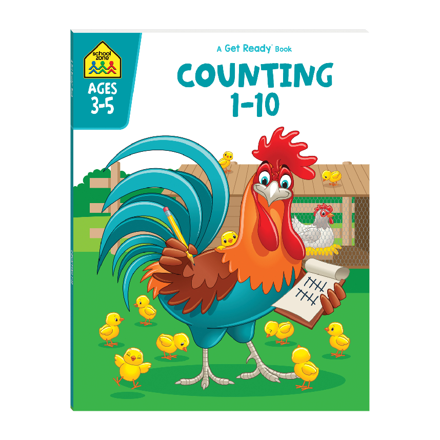 School Zone Get Ready Counting 1-10 (Ages 3-5)