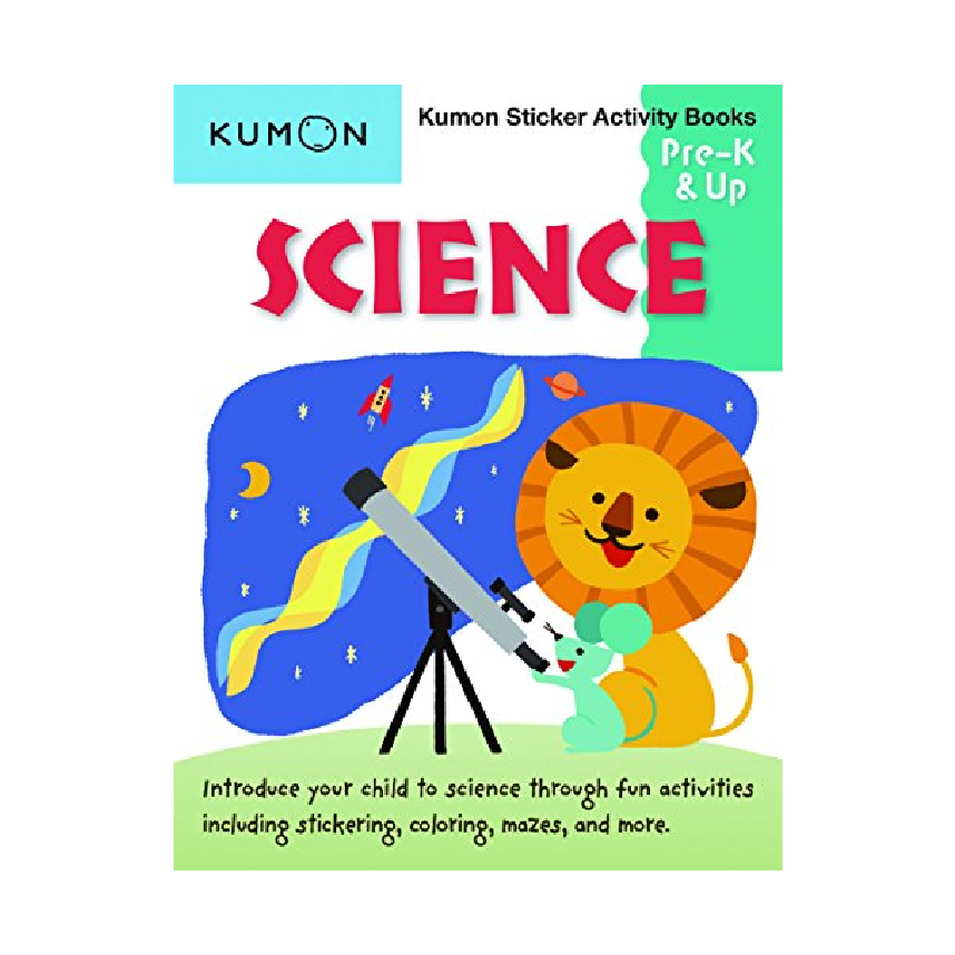 Kumon Science Sticker Activity Book: Pre-K & Up