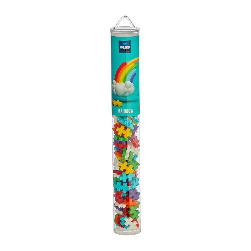 Plus-Plus Rainbow Mix Tube (100 pcs)