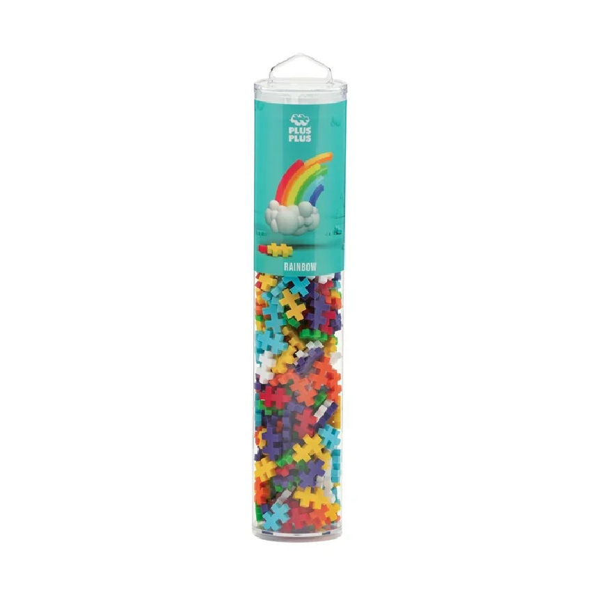 Plus-Plus Rainbow Mix / 240 pcs Tube