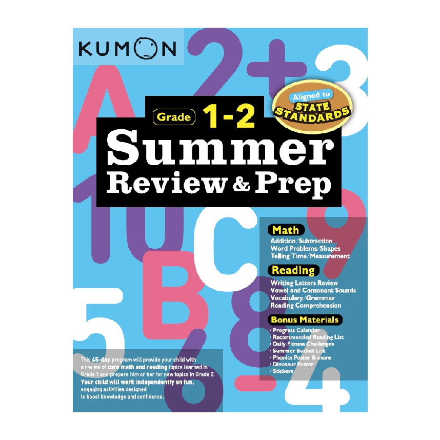 Kumon Summer Review & Prep: 1-2