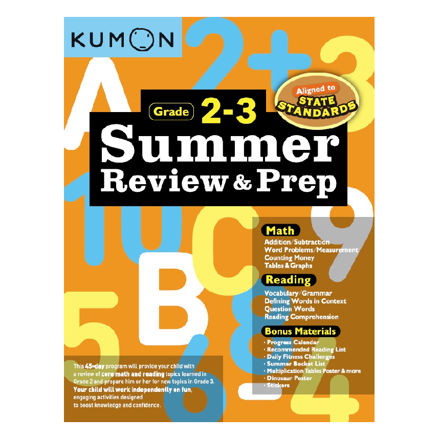 Kumon Summer Review & Prep: 2-3