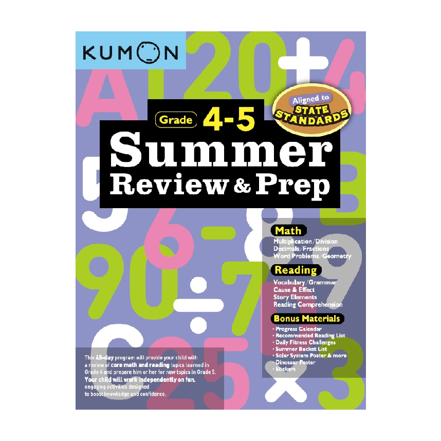 Kumon Summer Review & Prep: 4-5