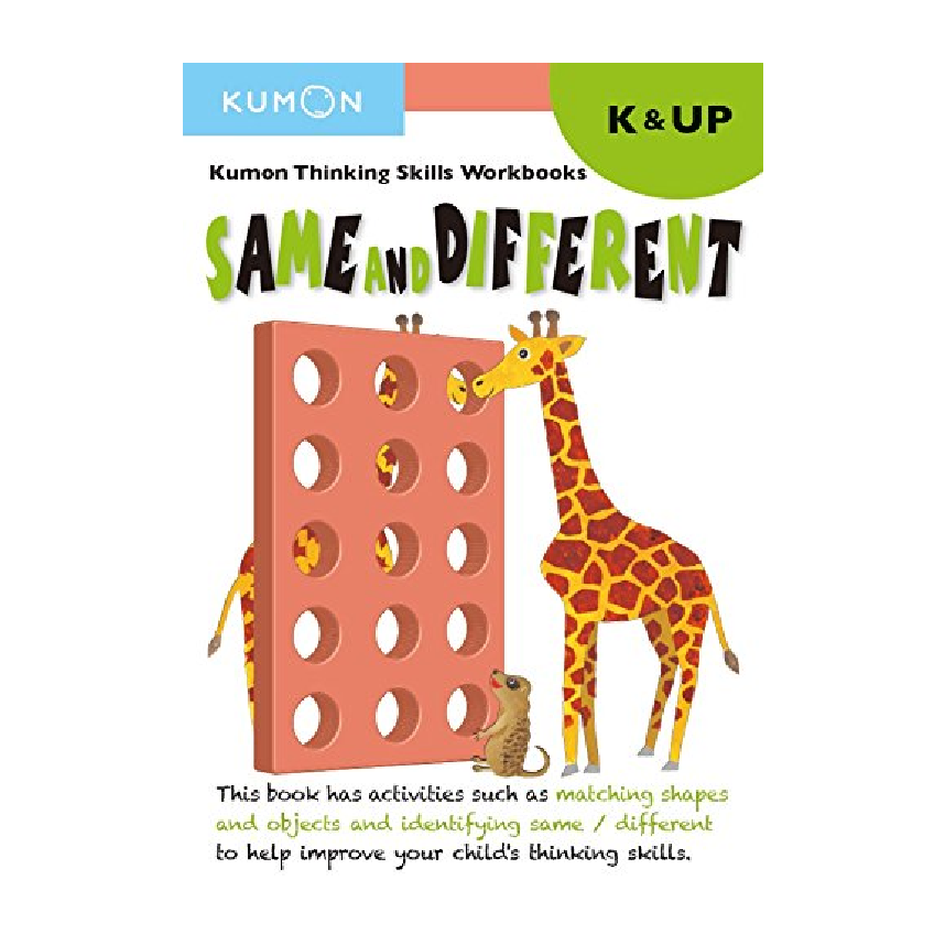 Kumon Thinking Skills Workbooks: K Same And Different