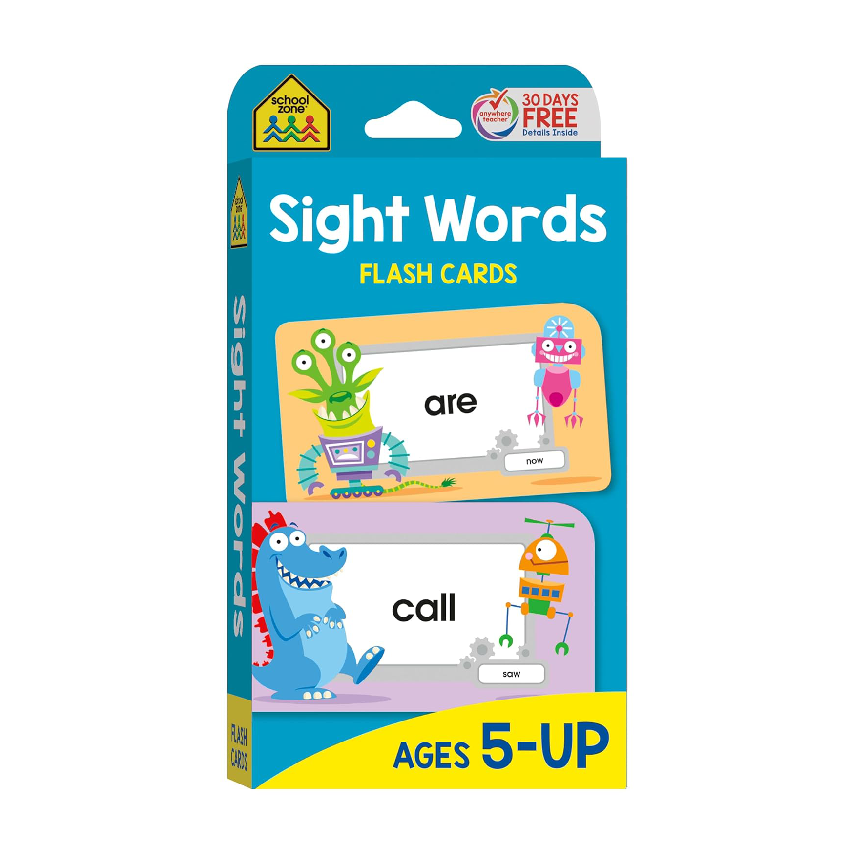 School Zone Flashcards: Sight Words