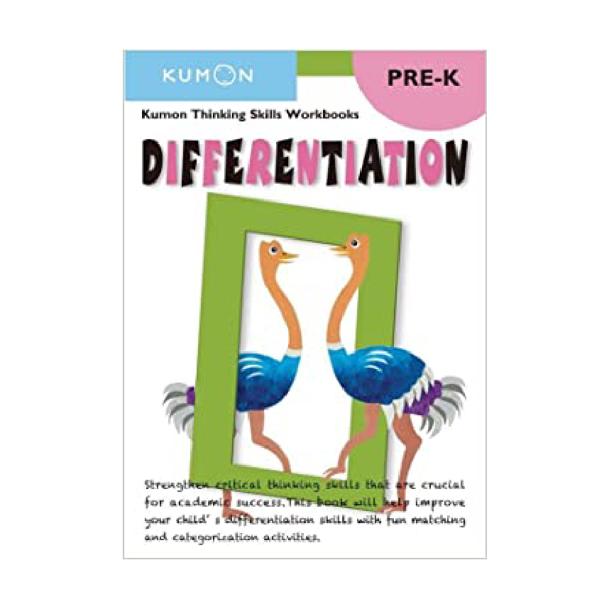 Kumon Thinking Skills: Pre K Differentiation