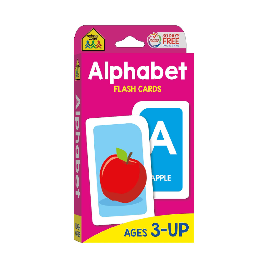 School Zone Flashcards: Alphabet