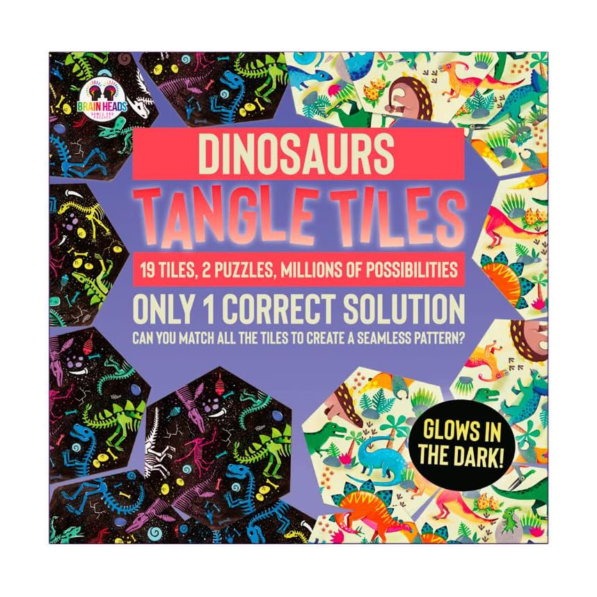 Funtime Gifts Tangle Tiles: Dinosaur