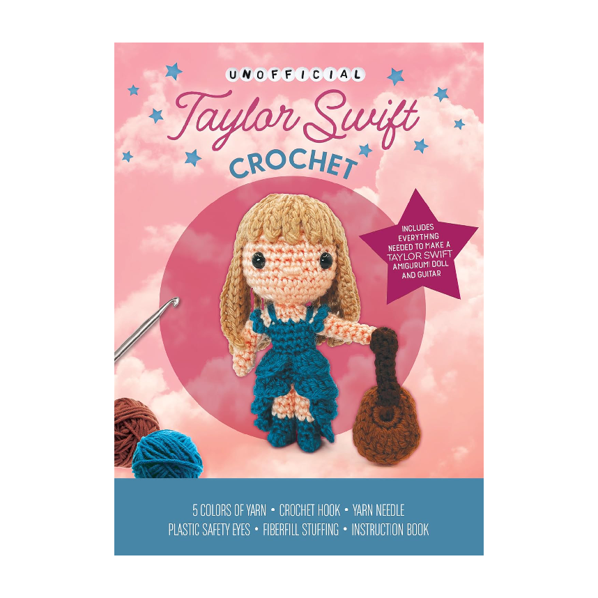 Unofficial Taylor Swift Book and Crochet Kit