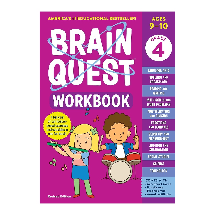 Brain Quest Workbooks: Grade 4