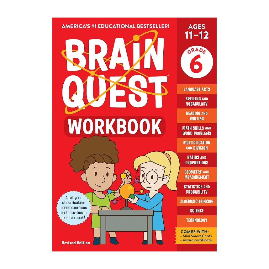 Brain Quest Workbooks: Grade 6