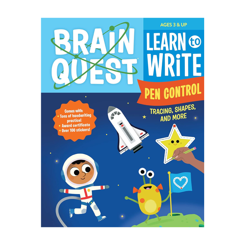 Brain Quest Learn to Write: Pen Control, Tracing, Shapes, and More