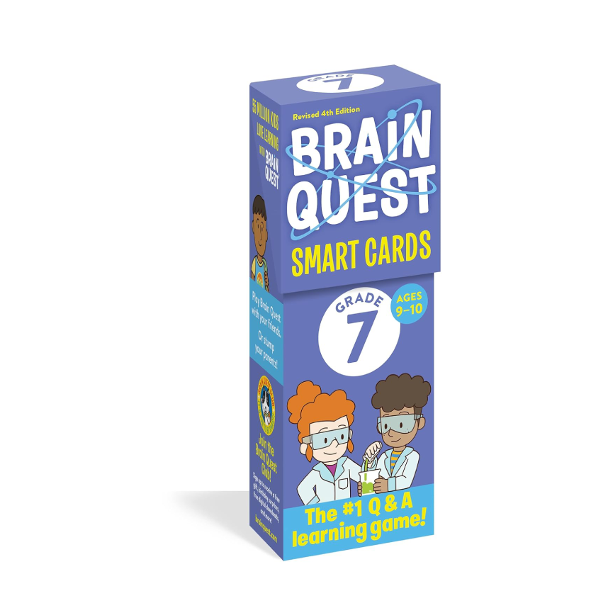 Brain Quest Smart Cards: Grade 7 (Ages 12-13)