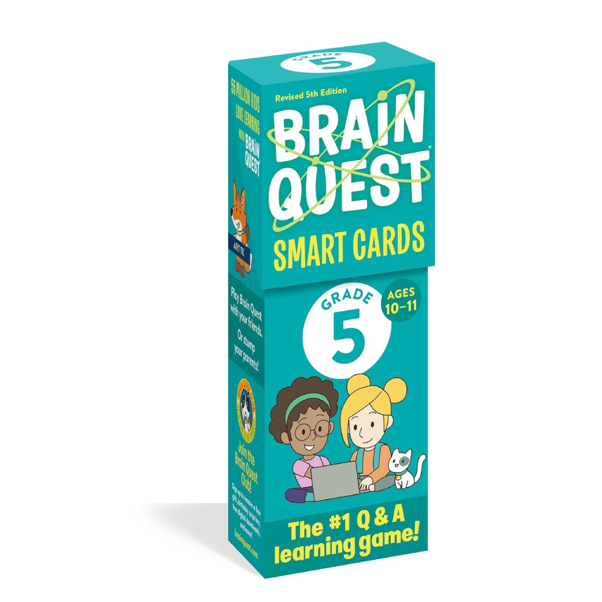 Brain Quest Smart Cards: Grade 5 (Ages 10-11)