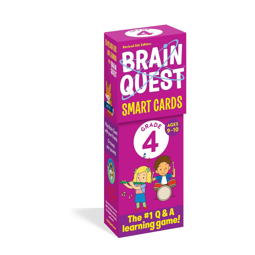 Brain Quest Smart Cards: Grade 4 (Ages 9-10)