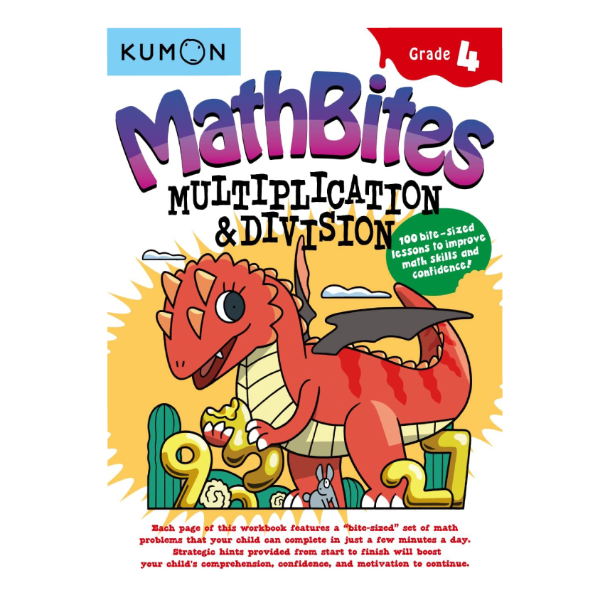 Kumon Mathbites Grade 4: Multipication & Division