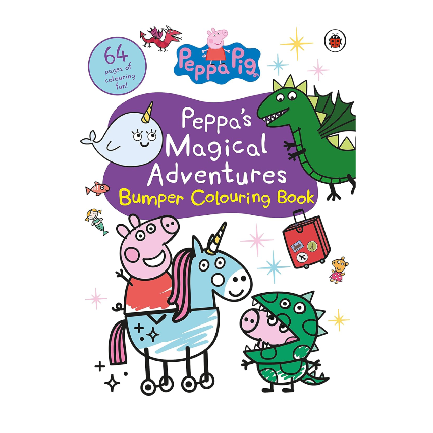 Peppas Magical Adventures Bumper Colouring Book