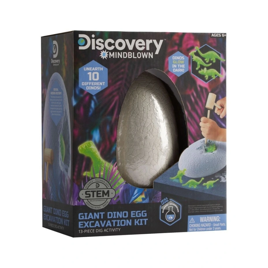 Discovery Mindblown Giant Dino Egg Excavation Kit